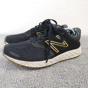 New Balance Fresh Foam Zante V3 Womens 8 Shoes NYC Marathon 2017 Black Gold